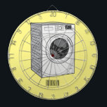 Washing machine cartoon illustration  dartboard<br><div class="desc">Washing machine cartoon illustration</div>