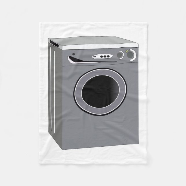 Washing Machine Fleece Blanket (Front)