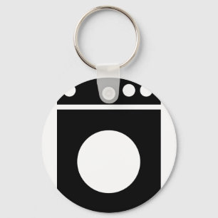 washing machine icon keychain