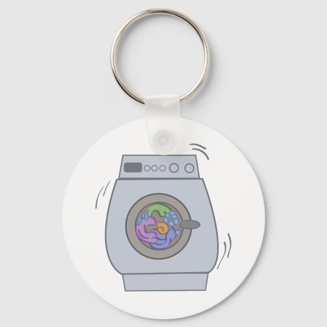 Washing Machine Keychain (Front)
