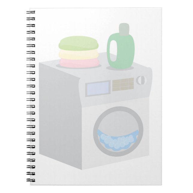Washing Machine Notebook (Front)