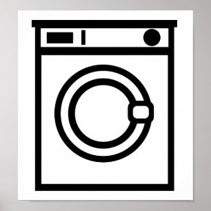 Washing machine poster