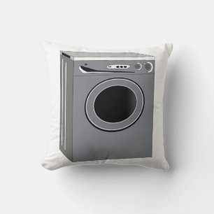 Washing Machine Throw Pillow