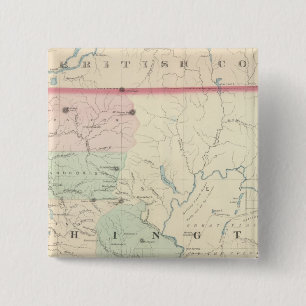 Washington 2 inch square button