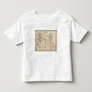 Washington and Oregon and Idaho and Montana Toddler T-shirt