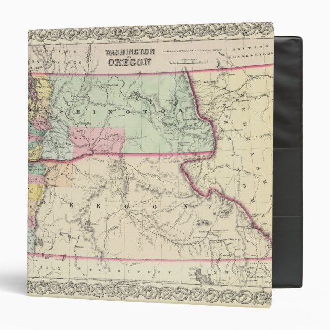 Washington And Oregon Binder (Front/Inside)