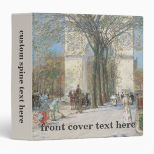 Washington Arch, Spring by Frederick Childe Hassam Binder