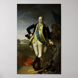 Washington at Princeton Poster