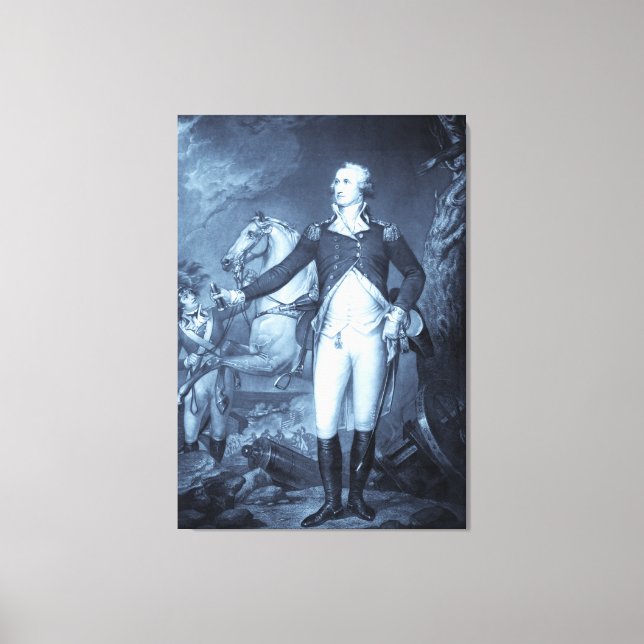 "Washington at Trenton" wrapped canvas print (Front)