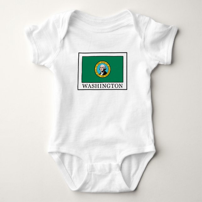 Washington Baby Bodysuit (Front)