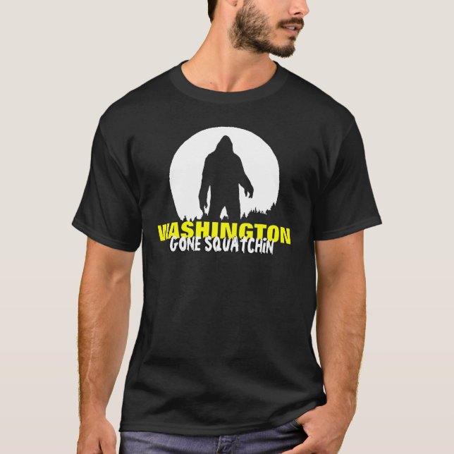 Washington Bigfoot T Shirt (Front)