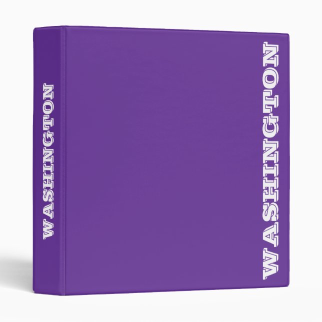 Washington Binder (Front/Spine)