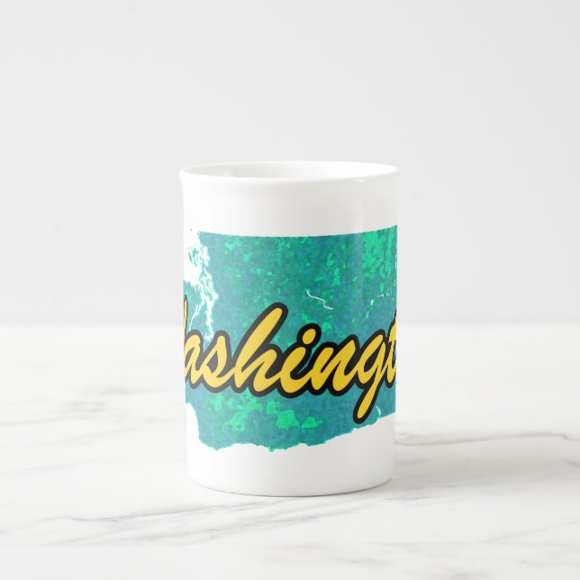 Washington Bone China Mug (Front)