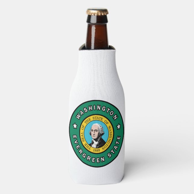 Washington Bottle Cooler (Bottle Front)