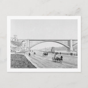 Washington Bridge and the Speedway Photograph Postcard