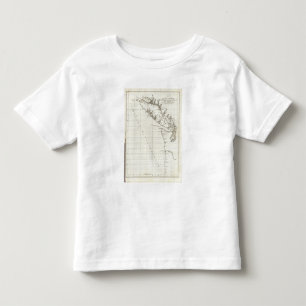 Washington, British Columbia, Vancouver map Toddler T-shirt