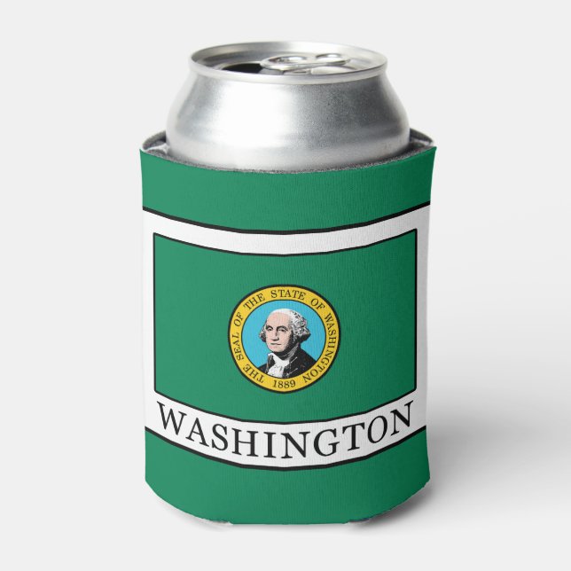 Washington Can Cooler (Can Front)