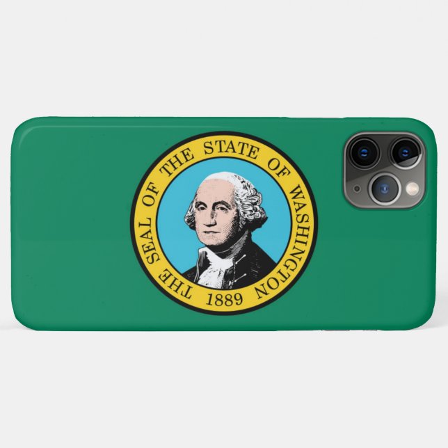 Washington Case-Mate iPhone Case (Back (Horizontal))