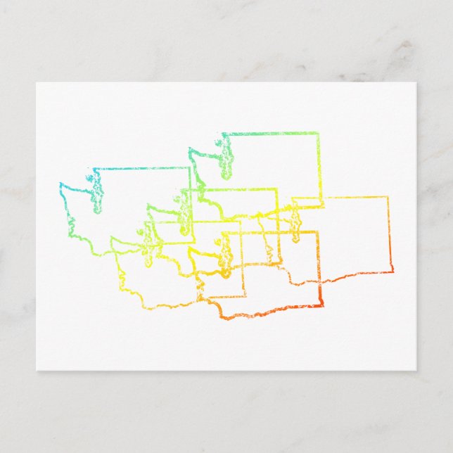 washington chill blur postcard (Front)