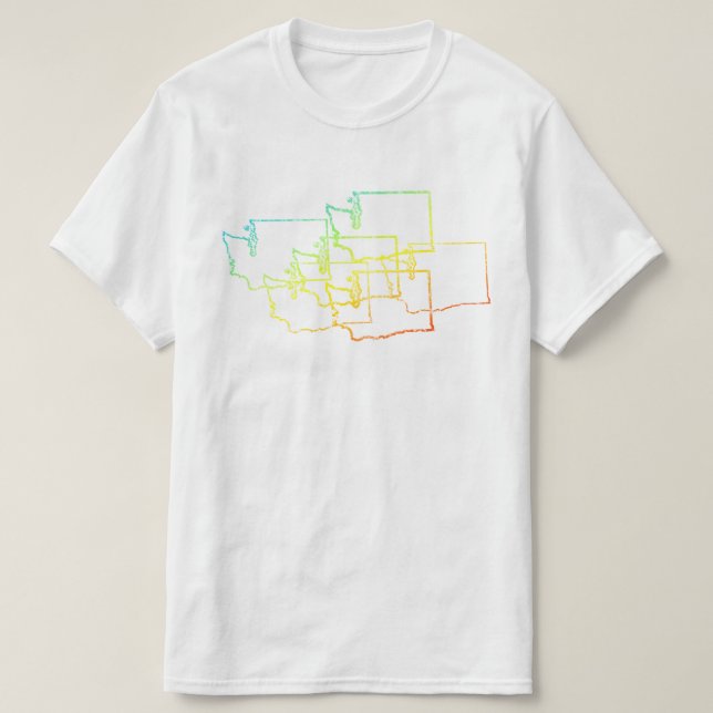 washington chill blur T-Shirt (Design Front)
