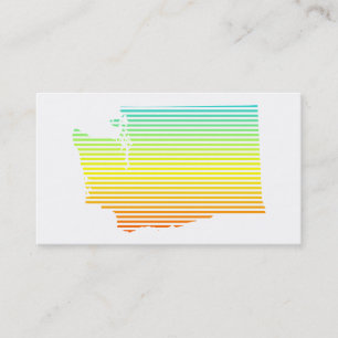 washington chill fade business card