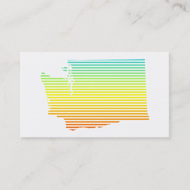 washington chill fade business card (Front)
