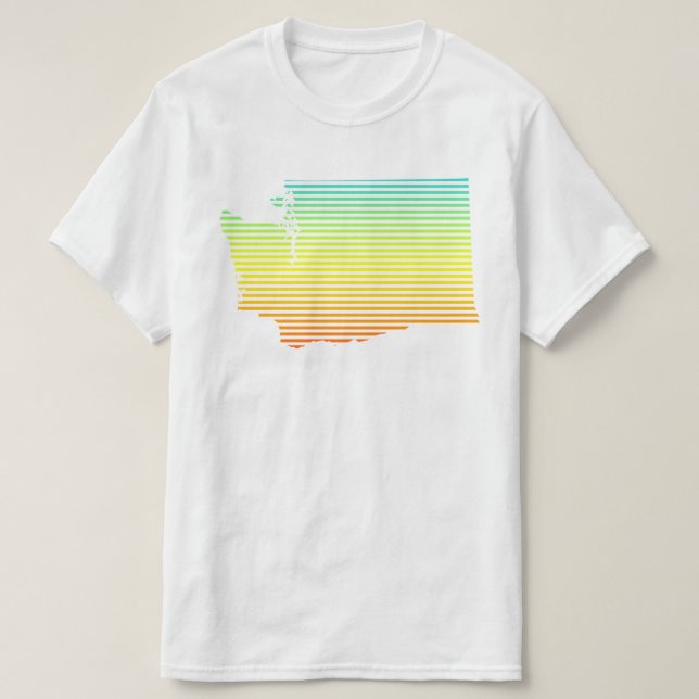 washington chill fade T-Shirt (Design Front)