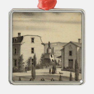 Washington College, Calif Metal Ornament