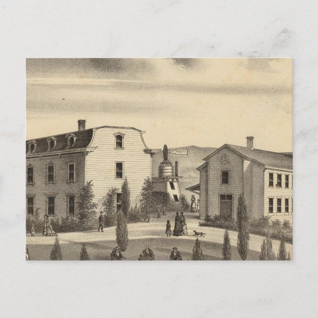 Washington College, Calif Postcard (Front)