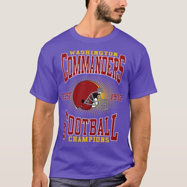 Washington Commanders Champions T-Shirt (Front)