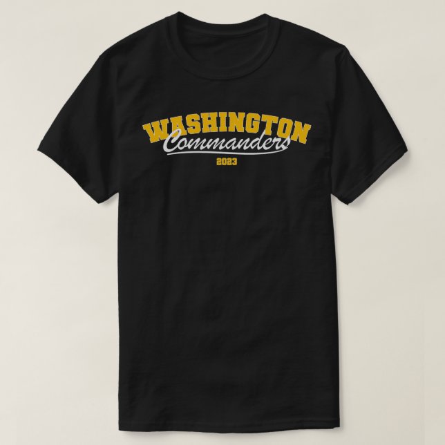 Washington Commanders T-Shirt (Design Front)