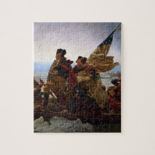 Washington Crossing Delaware Art Jigsaw Puzzle