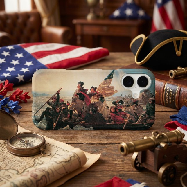 Washington Crossing the Delaware by Emanuel Leutze (George Washington Crossing the Delaware by Emanuel Leutze. American Revolutionary War History)