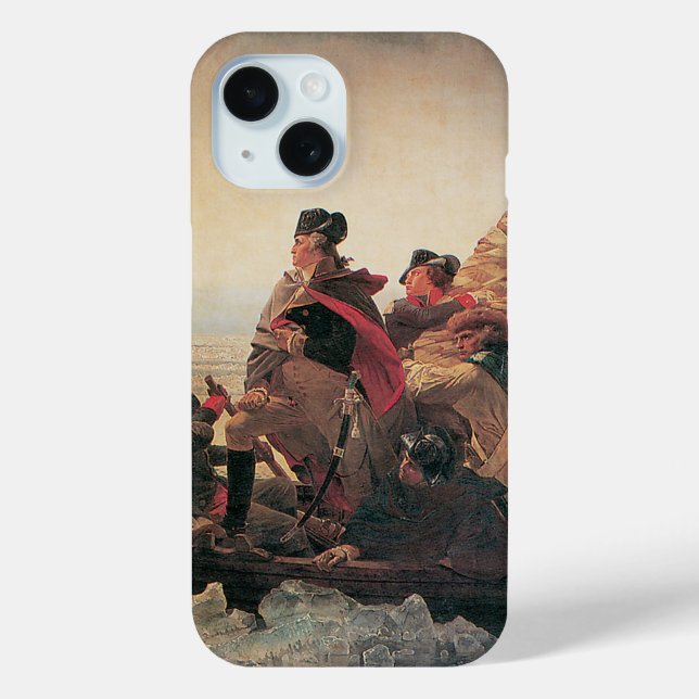 Washington Crossing the Delaware by Emanuel Leutze Case-Mate iPhone Case (Back)