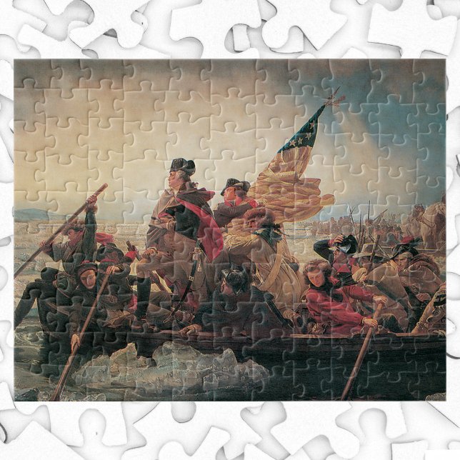 Washington Crossing the Delaware by Emanuel Leutze Jigsaw Puzzle (Creator Uploaded)
