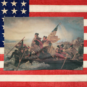 Washington Crossing the Delaware by Emanuel Leutze Kitchen Towel