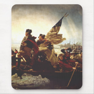 Washington Crossing the Delaware by Emanuel Leutze Mouse Pad