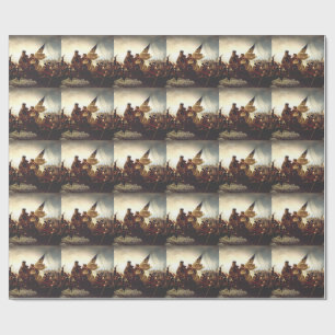 Washington Crossing the Delaware by Emanuel Leutze Wrapping Paper