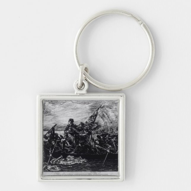 Washington Crossing the Delaware Keychain (Front)