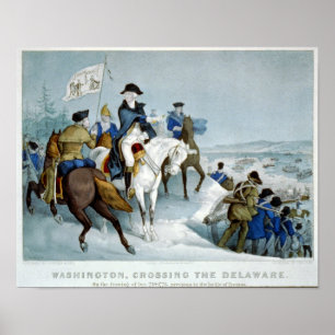 Washington Crossing the Delaware Poster