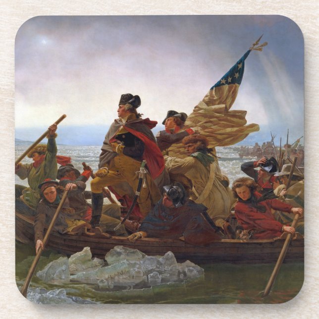 Washington Crossing the Delaware River Coaster (Front)