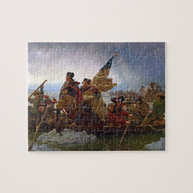 Washington Crossing the Delaware River Jigsaw Puzzle (Horizontal)