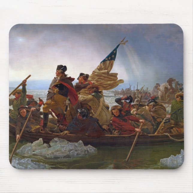 Washington Crossing the Delaware River Mouse Pad (Front)