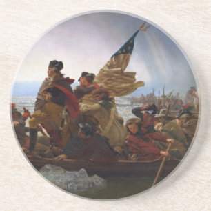 Washington Crossing the Delaware - US Vintage Art Coaster