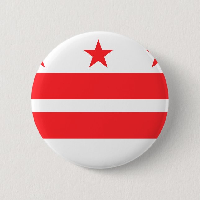 WASHINGTON, D.C. 2 INCH ROUND BUTTON (Front)
