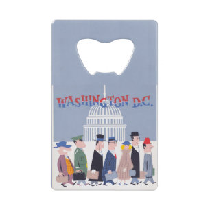 Washington D.C. Credit Card Bottle Opener