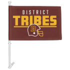 Washington D.C. District Tribes Car Flag