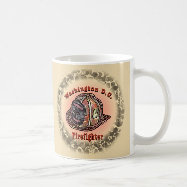 Washington D.C. Firefighter  mug (Right)
