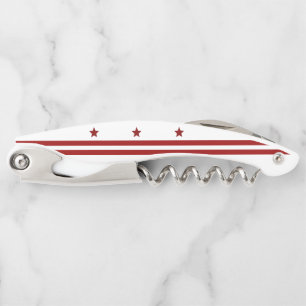 Washington D.C. flag Corkscrew