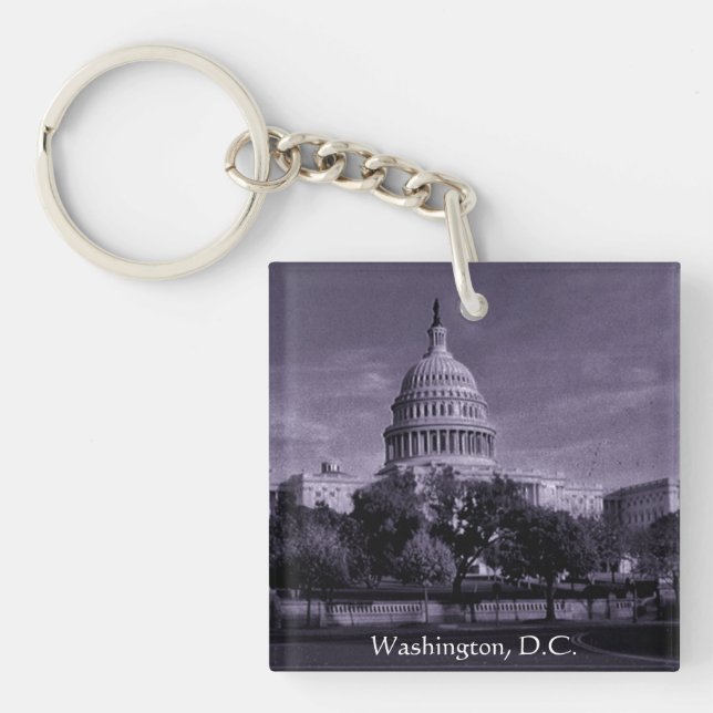Washington, D.C. Keychain (Front)